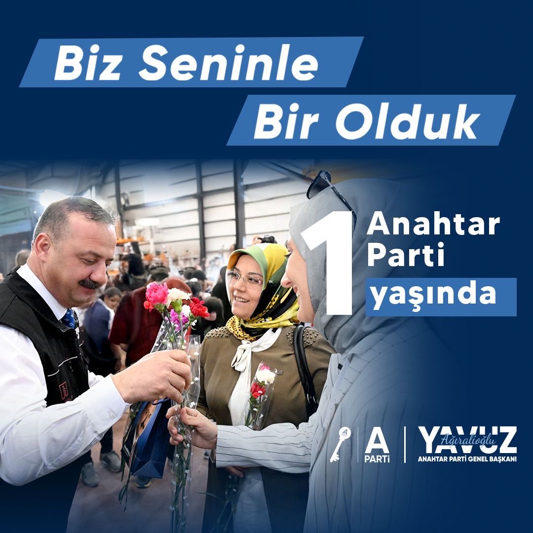 Güçlü bir yılın ardından aynı kararlılıkla yola devam ediyoruz.

#BizSeninleBirOlduk
<a href="/yavuzagiraliog/">Yavuz Ağıralioğlu</a>