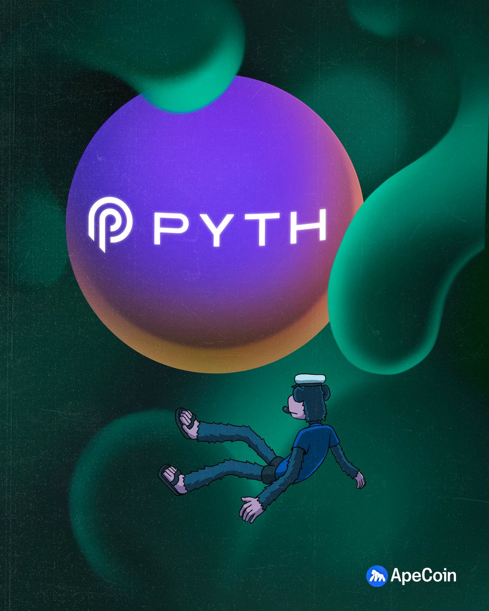 apecoin's tweet image. Accurate price feeds from @PythNetwork support trading, lending, borrowing, gaming, and more for $APE, creating a powerful environment to build the best crypto products.