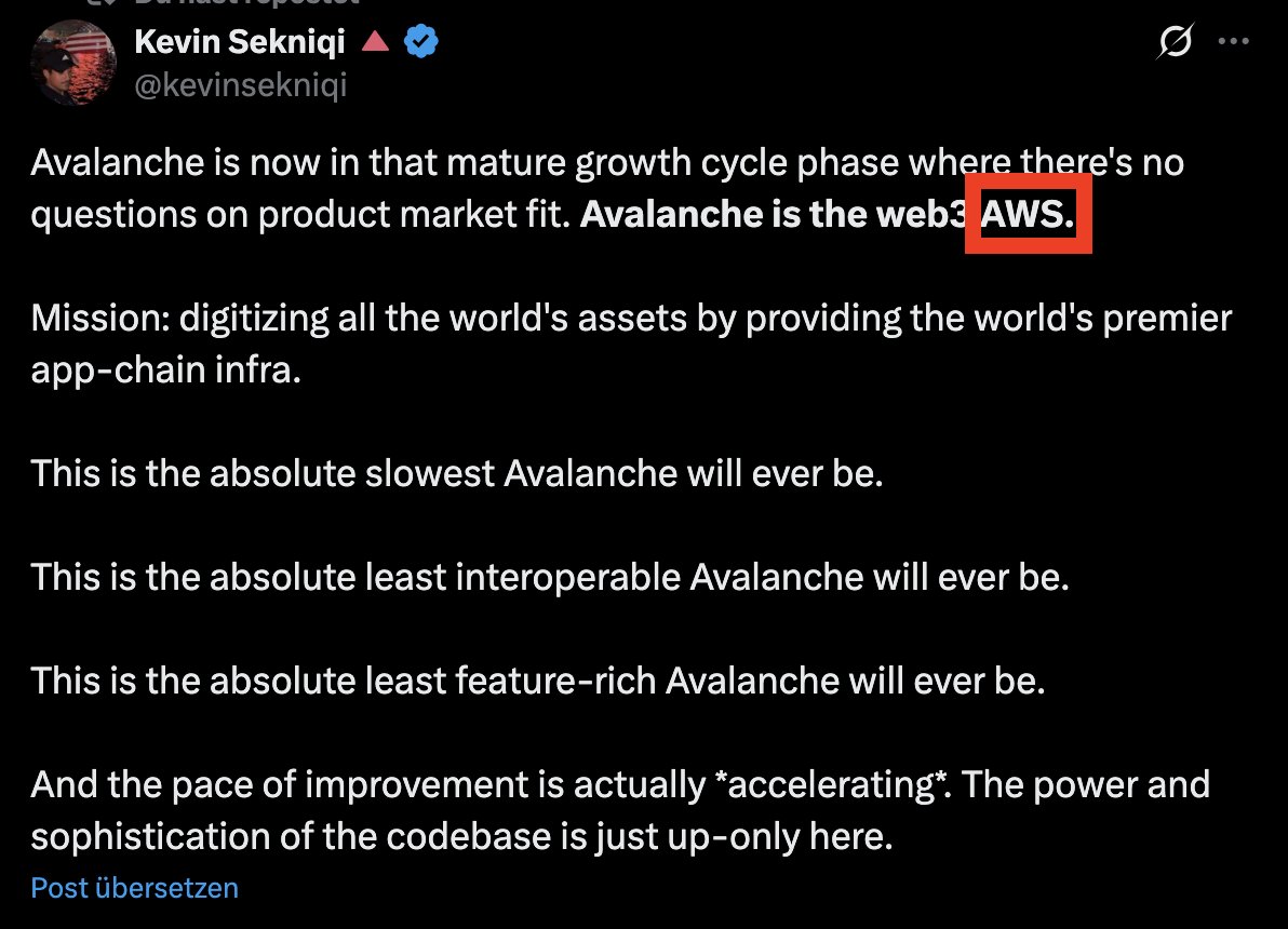 pgmplayer's tweet image. I know what you did there @kevinsekniqi  #AVAX