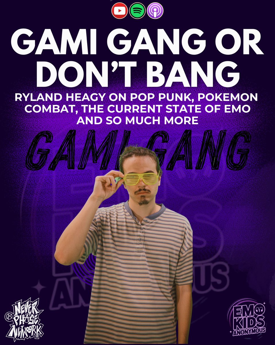 Yooooo Our interview with Ryland from <a href="/GAMIGANG/">Origami Angel</a> is out now!

Available wherever tf you get your podcasts!