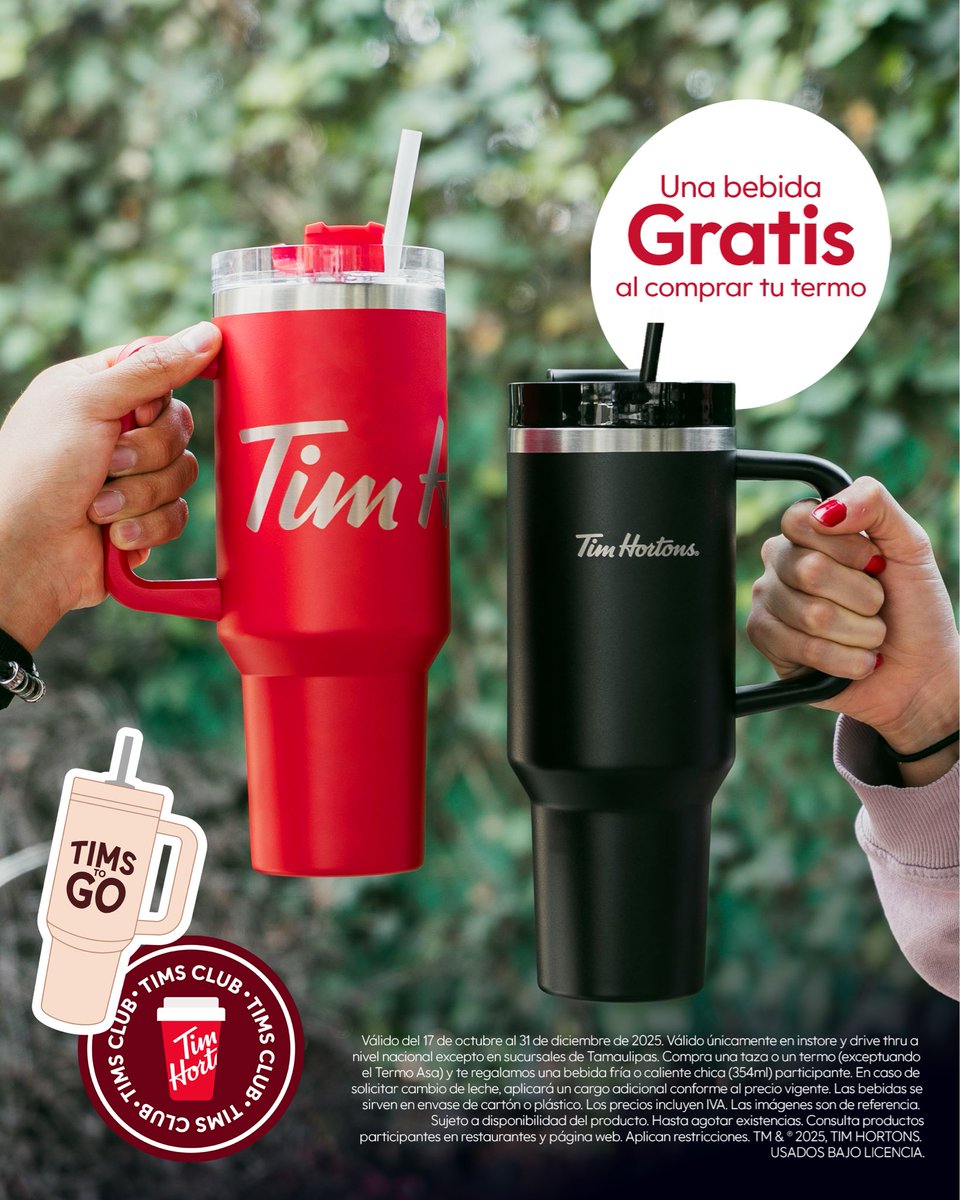 Tim Hortons Mexico tweet media