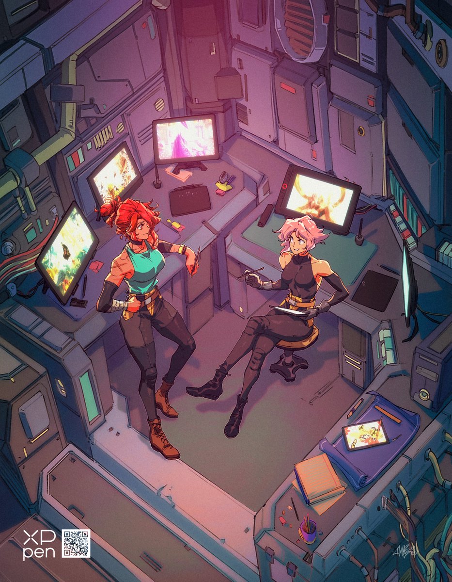 SPACE MARIA x XPPEN @ LightBox Expo 2025

<a href="/LightBoxExpo/">LightBox Expo</a>  Oct. 24-26
Come visit <a href="/xppenusa/">XPPen USA</a> 's Booth #1119 this weekend! There will be giveaways, live demos, meet and greets, and hands on previews with XPPen Drawing Devices! 

I'll be hosting a 4 Hour live art demo this Saturday so