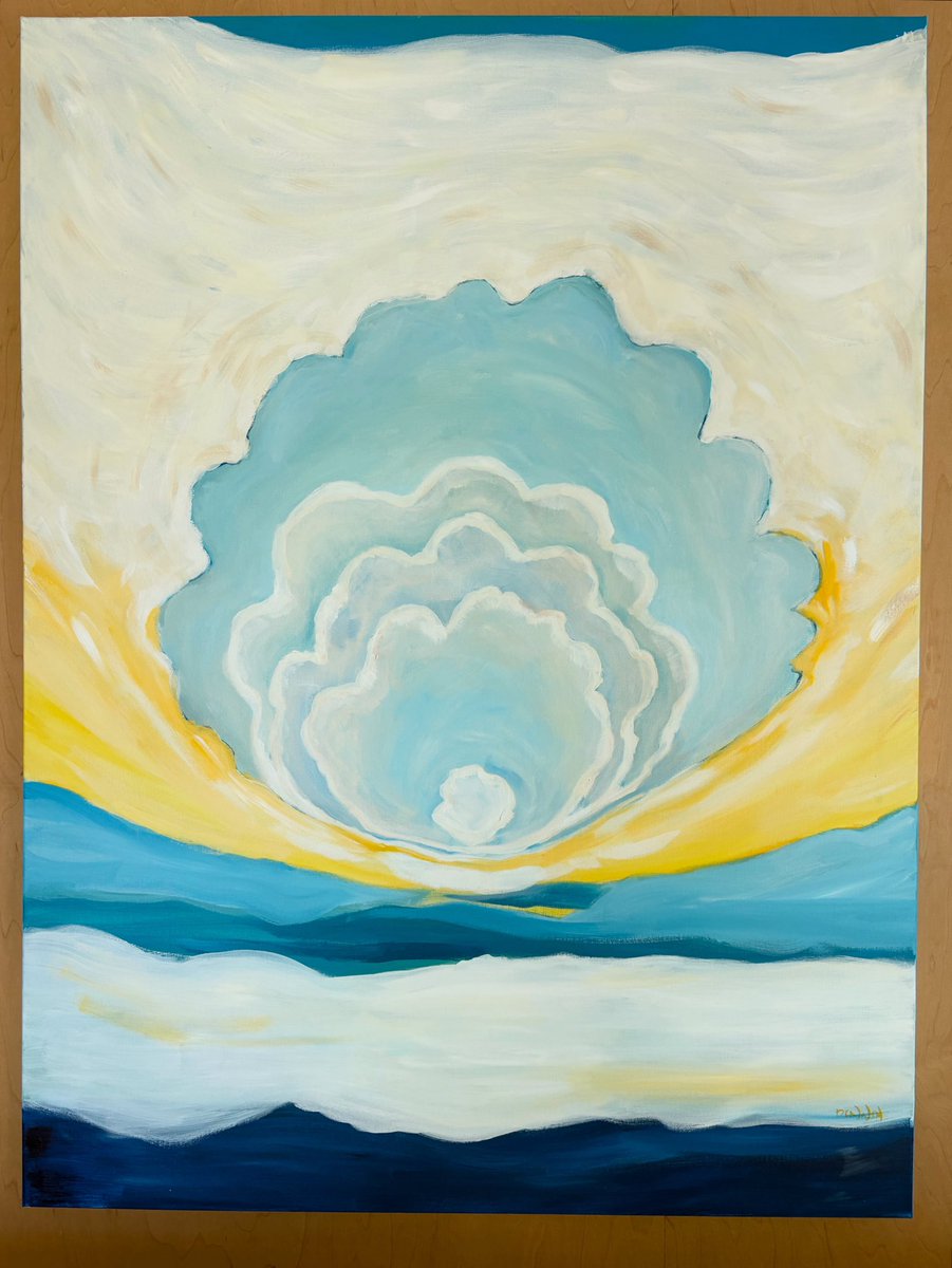 brettdennen's tweet photo. “Songs like Blessed” 36x48 acrylic on canvas. Come see this and other paintings on my art is life tour next month. This one is for sale too. https://t.co/EDqF74766R