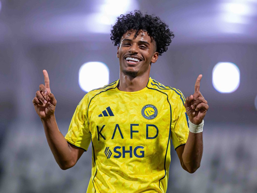 احتفالية فارس بالهدف الثاني 🔥🔥

#النصر U21 أمام الشباب 
#فئات_النصر_السنية