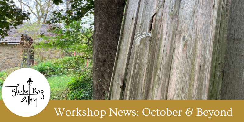 ShakeRagAlleyMP's tweet image. Shake Rag Alley Workshop News:  October and Beyond! - mailchi.mp/shakeragalley/…