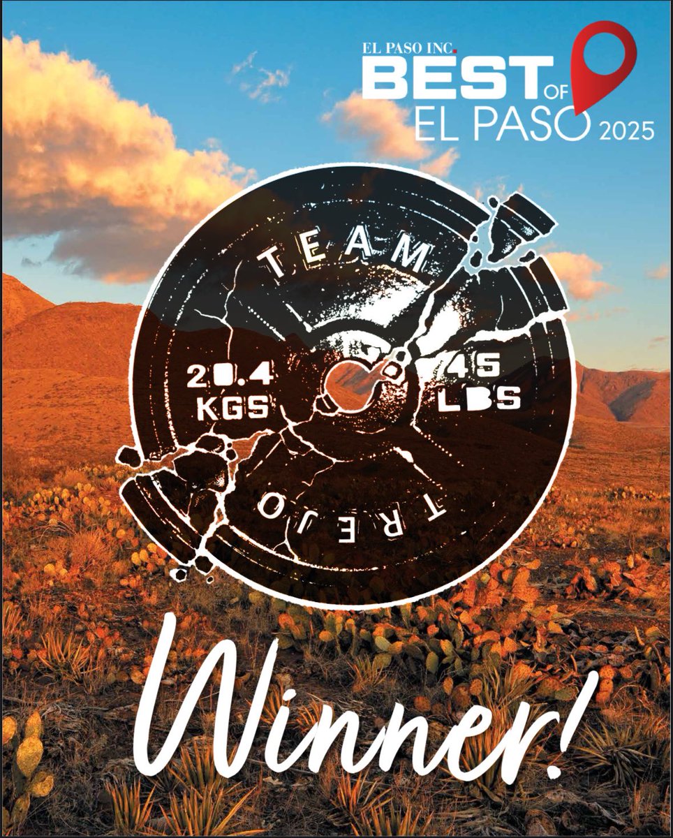 xrockytrejo's tweet photo. got 2nd place in el paso’s best personal trainer (best male trainer in the city). could not have been more stoked and thankful. #teamtrejo https://t.co/ZJ2dT2sOqU