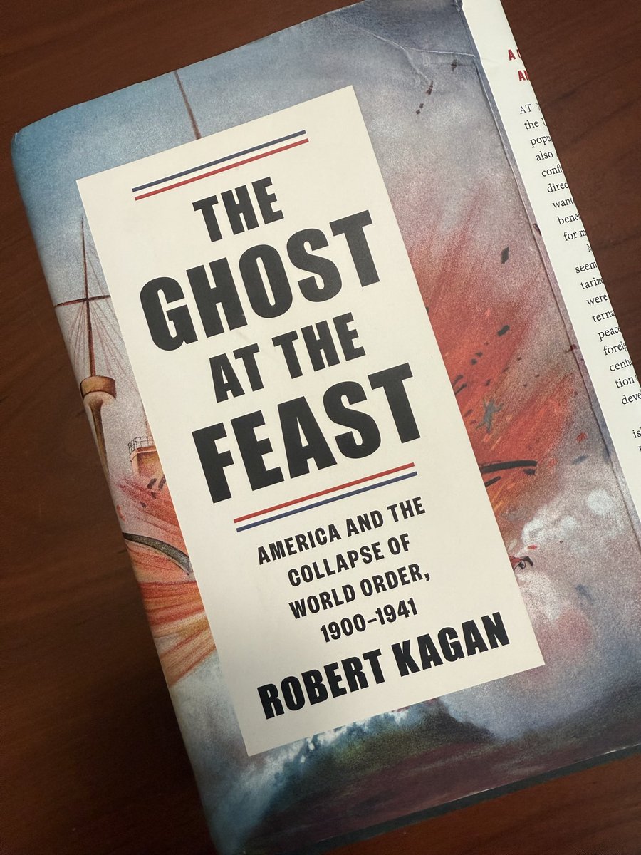 Bob Kagans  book, The Ghost at the Feast, is a must read for understanding our current moment in global affairs.
