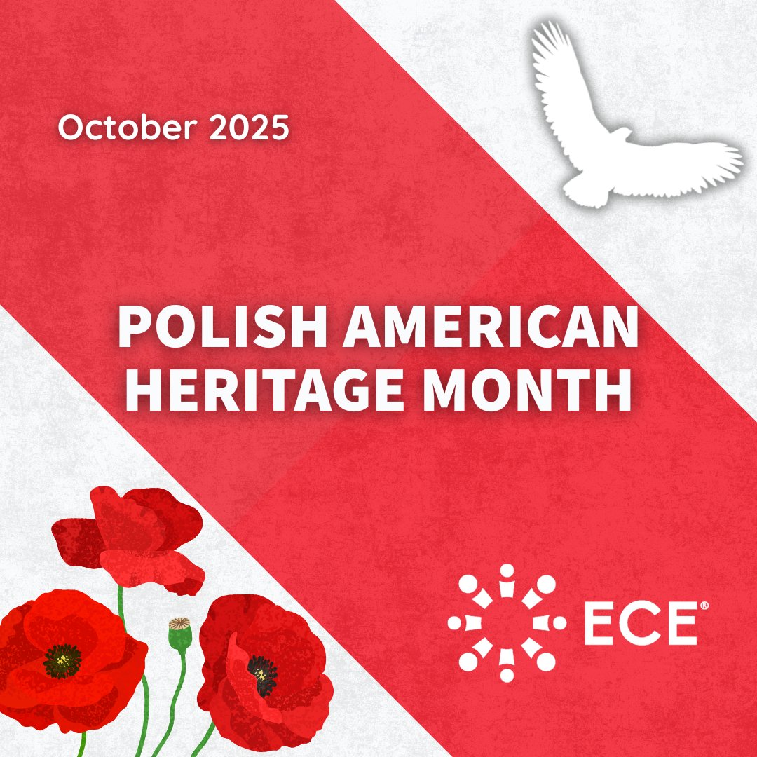ECEConnection's tweet image. #PolishAmericanHeritageMonth celebrates the rich history, culture, &amp;amp; contributions of Polish Americans. From art, literature, &amp;amp; music to labor movements and community leadership, this month reminds us of the many ways #Polish heritage has shaped society. #ECE #IntlEd
