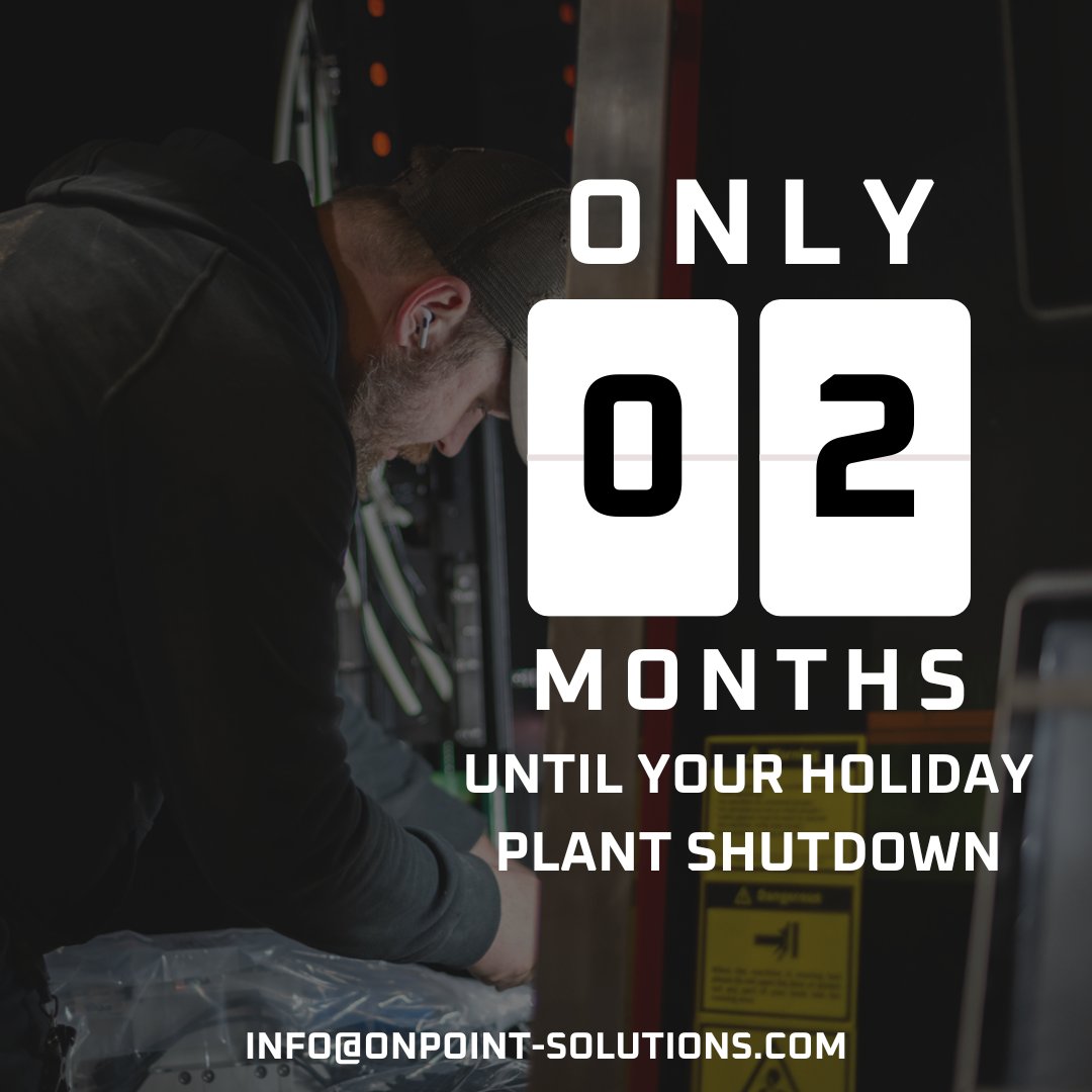 OnPtSolutions's tweet image. Need extra help during your holiday plant shutdown? Our sister org, OpEx, can give you another pair of knowledgeable hands to help with PMs, equipment repairs, machine moves, and installations. Contact us and we&apos;ll get you on their calendar: hubs.ly/Q03Mn8Fz0