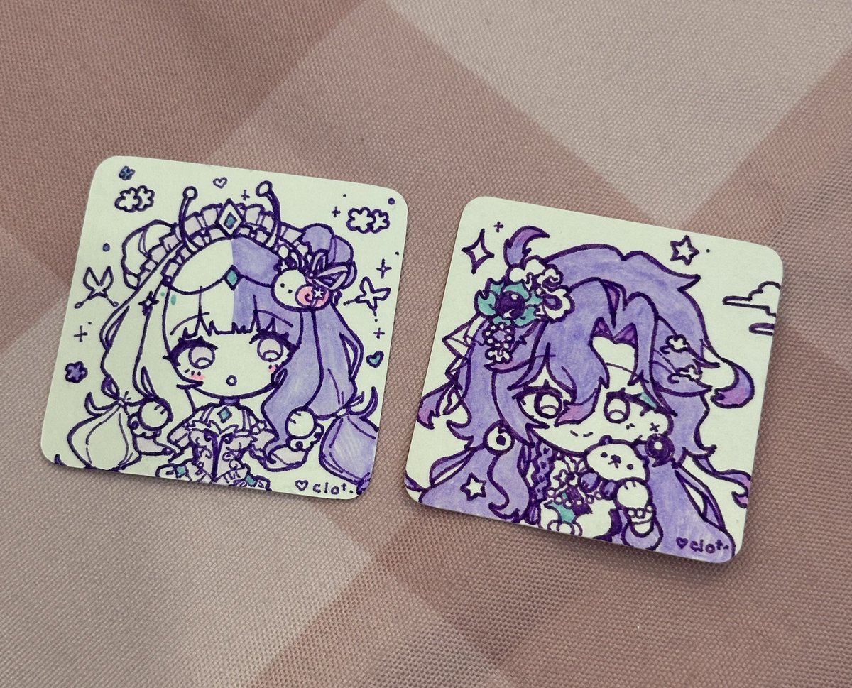 ZhenYuVT's tweet image. me and my oshi hehe 💜💜

🎨 by @clovoire