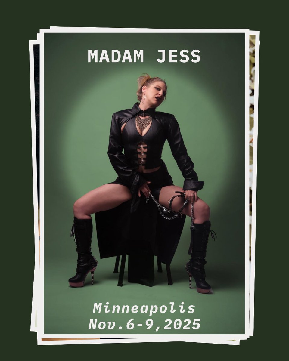 Travel Alert!

I'm headed to MSP in just a few weeks!  Check out My website for booking info and get on my schedule in advance. 

Looking forward to an awesome weekend adventure in the Twin Cities!