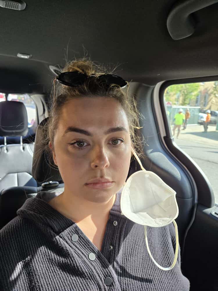This U.S. citizen thought it was a good idea to use her car as a 4,000-pound weapon against our agents… We’ll hit back with as many consequences as we can. 

When our agents were driving away from the scene of an enforcement operation, she drove aggressively at them before