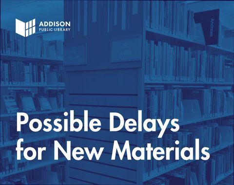 AddisonPubLib's tweet image. Our main book vendor, Baker & Taylor, will be shutting down in the coming months.
You may notice delays in seeing new releases and popular titles on our shelves over the next few weeks, but new books are still coming!
Read more: addisonlibrary.org/news/possible-…