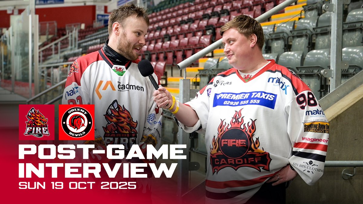 Chris O'Brien caught up with Coach Shep following Sunday night's penalty shootout win against Solent Devils 🔥📺

Tune in to Chris's sports and music show <a href="/SRORadioCardiff/">Standing Room Only - Radio Cardiff 98.7FM</a> on <a href="/RadioCardiff/">Radio Cardiff</a> 98.7FM &amp; DAB - Thursdays 7pm 🎵

Watch and subscribe on YouTube
➡️ youtu.be/-1hXKzfH_7o