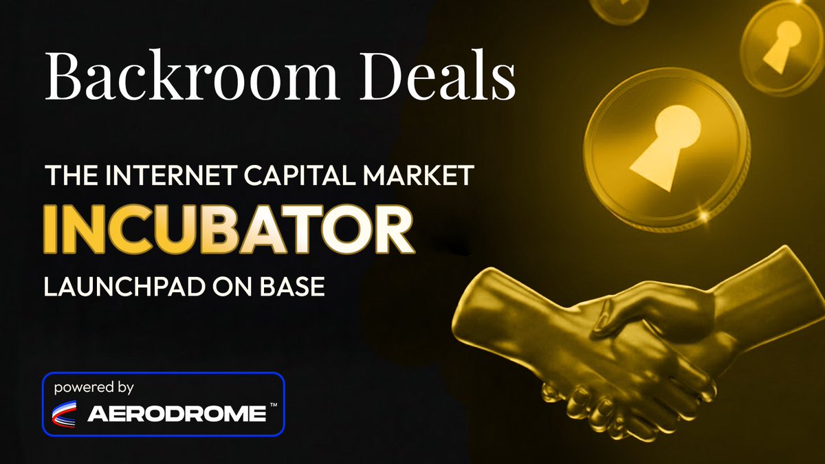 Aerodrome이 지원하는 Base의 Backroom Deals ICM 인큐베이터 런치패드