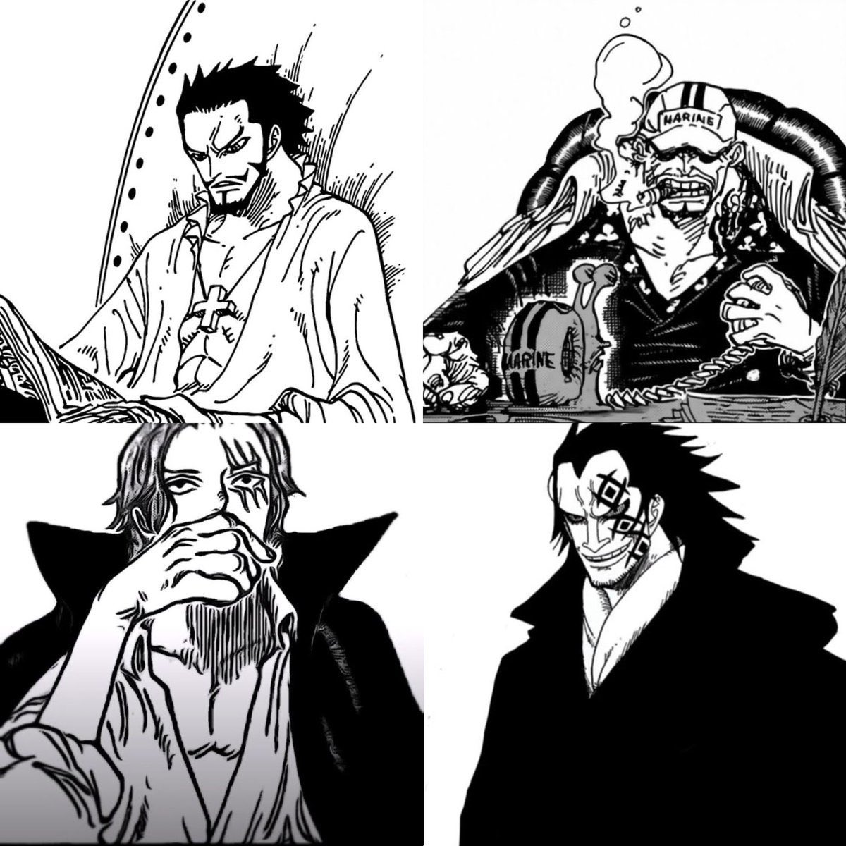 #ONEPIECE1163 Let the Current Gen top tiers all attack imu like this hes not surviving