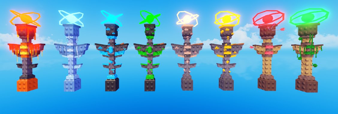 Reanex_RBX's tweet image. Low Poly Totems. Likes And Reposts appreciated!  Discord : reanex   

#ROBLOX #RobloxDev #RobloxDevs