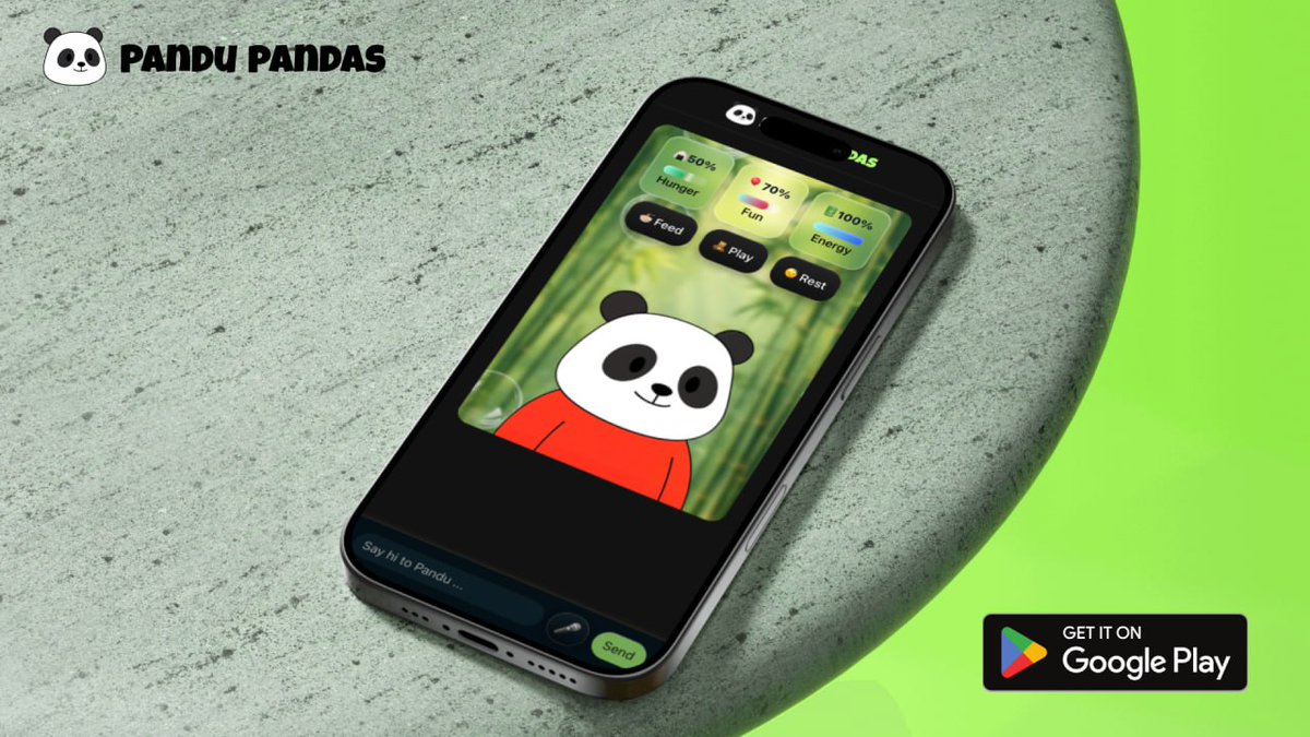 Pandupandas's tweet image. $PANDU is officially live on Google Play.
You can now download it directly from the Play Store.

👉 play.google.com/store/apps/det…

This marks a big step for our vision bringing Pandu to everyone, everywhere.
Let’s build the future of AI companions together.

#PANDU #PanduPandas