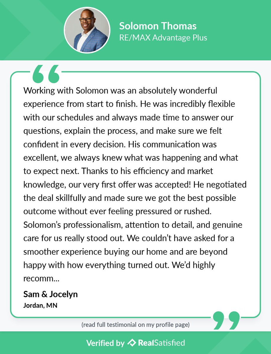 mnhometeam's tweet photo. Nothing feels quite like a satisfied client. https://t.co/3nt2rHhd8S via @realsatisfied https://t.co/hEC7nR85Cz