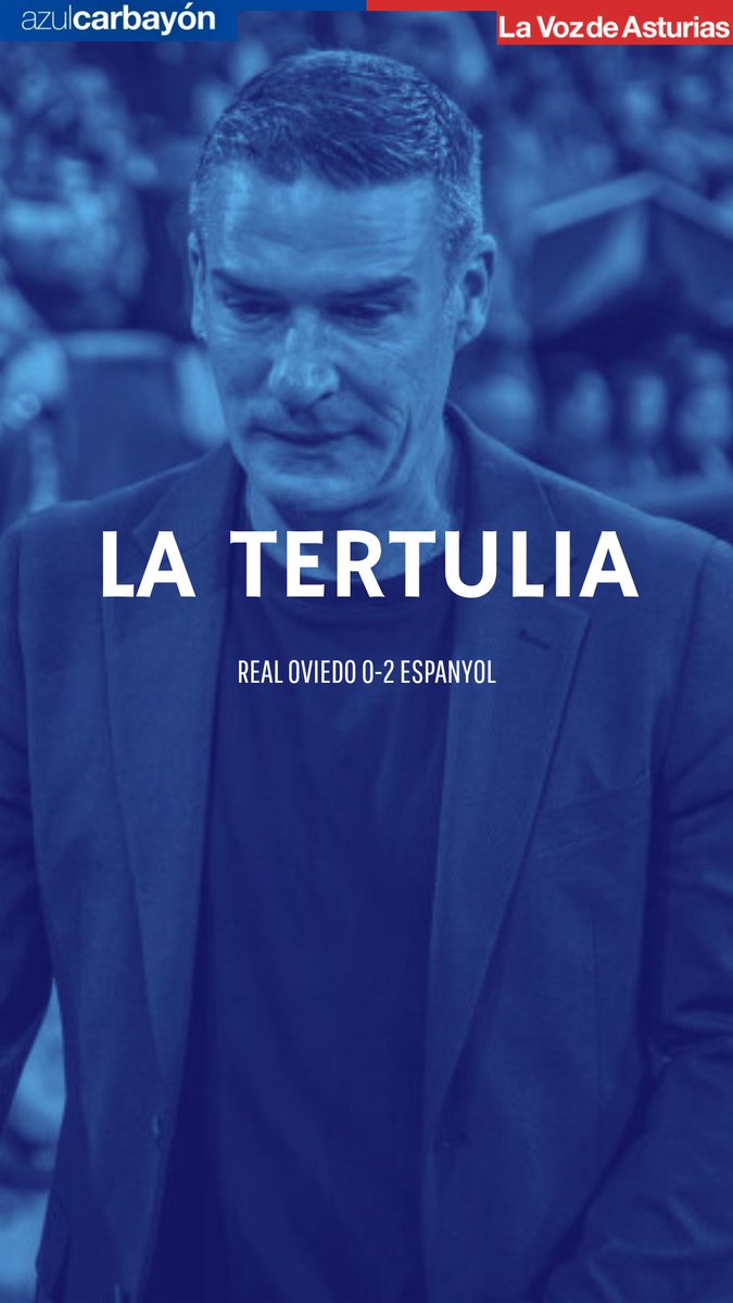 Adrián Bernárdez (@adrianbrr1) on Twitter photo Un lunes más no, un lunes mejor. A las 22:00 estaremos en directo en <a href="/azulcarbayon/">Azul Carbayón</a> repasando todo lo que nos dejó el Real Oviedo 0-2 RCD Espanyol
youtube.com/watch?v=WMUZIS… Un lunes más no, un lunes mejor. A las 22:00 estaremos en directo en <a href="/azulcarbayon/">Azul Carbayón</a> repasando todo lo que nos dejó el Real Oviedo 0-2 RCD Espanyol
youtube.com/watch?v=WMUZIS…