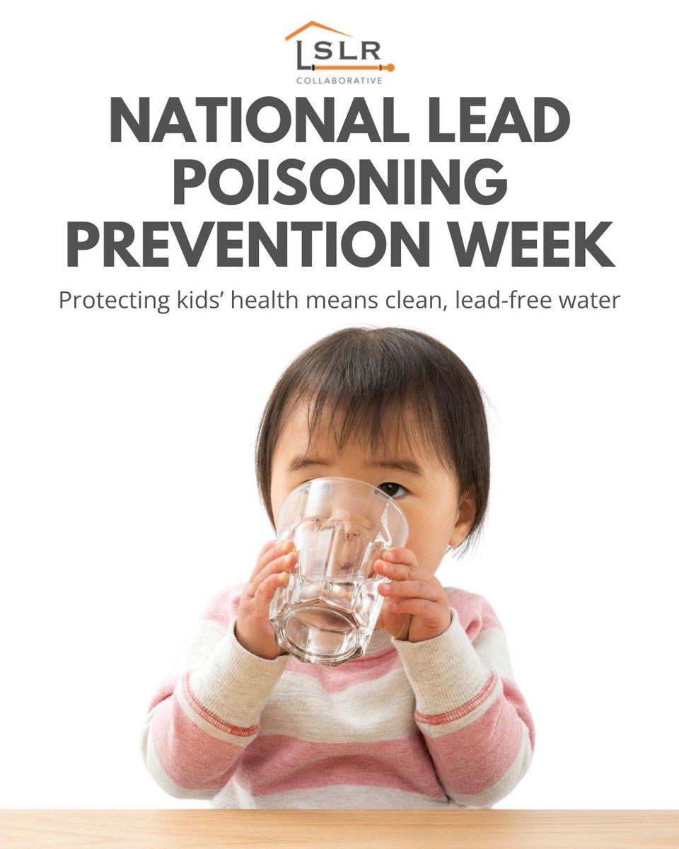 CEHN's tweet image. Lead exposure—even low levels—can harm a child’s brain & development. Replacing lead service lines is a key step communities can take to #ProtectKidsHealth. See what families can expect & learn how communities can #GetTheLeadOut lslr-collaborative.org/video.html
#NLPPW