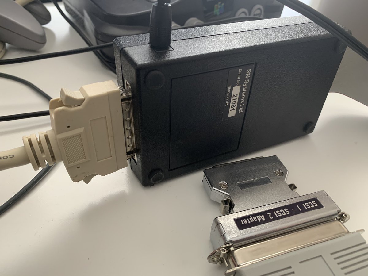 _BehindTheCode's tweet image. This is a Gameboy Advance development kit by SN-Systems (ProDG).

The system connects to a Windows PC using a SCSI PCI interface card; via an HD-50 cable. Developers could also use PCMCIA cards for development on the go using a laptop.😎🤘

#RETROGAMING #gamedev #Nintendo #AGB
