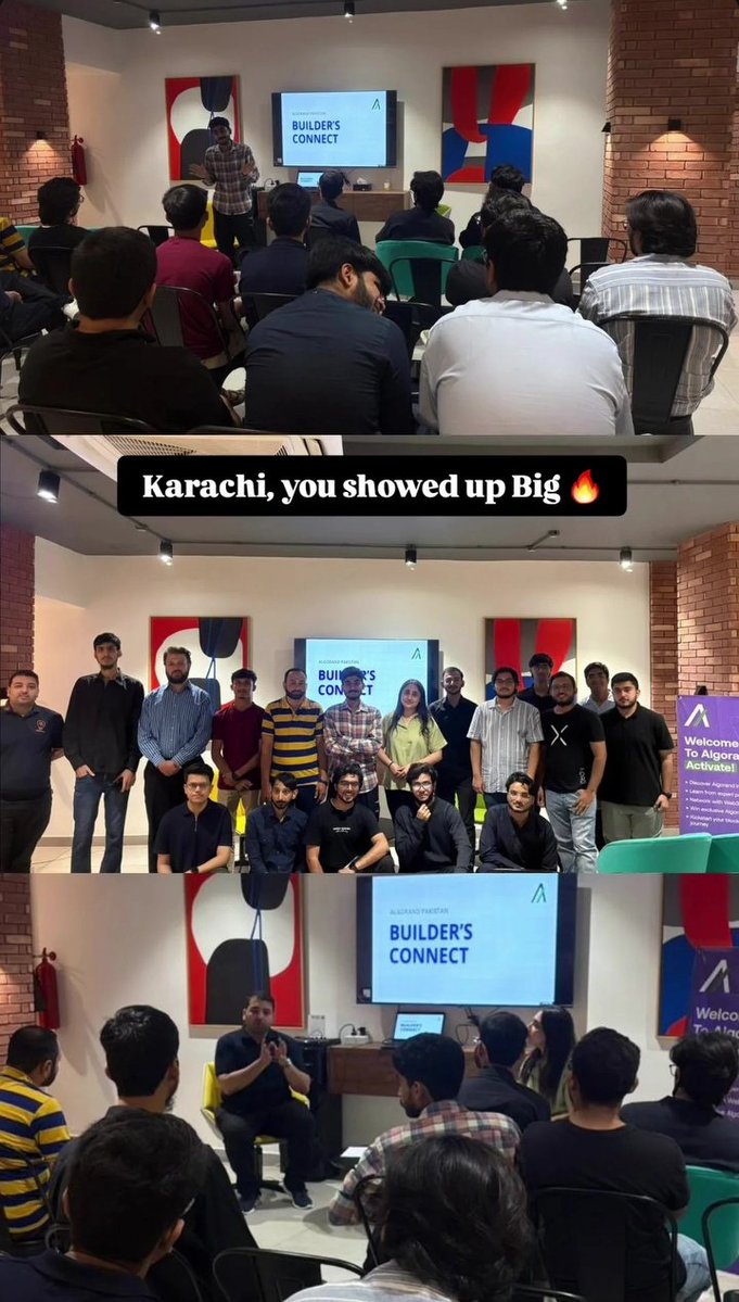 baqarishere's tweet image. Connecting with brilliant minds, sharing ideas, and building on trust  the Algorand way. 
@Algorand_Pak 
#ALGO 
#algorand