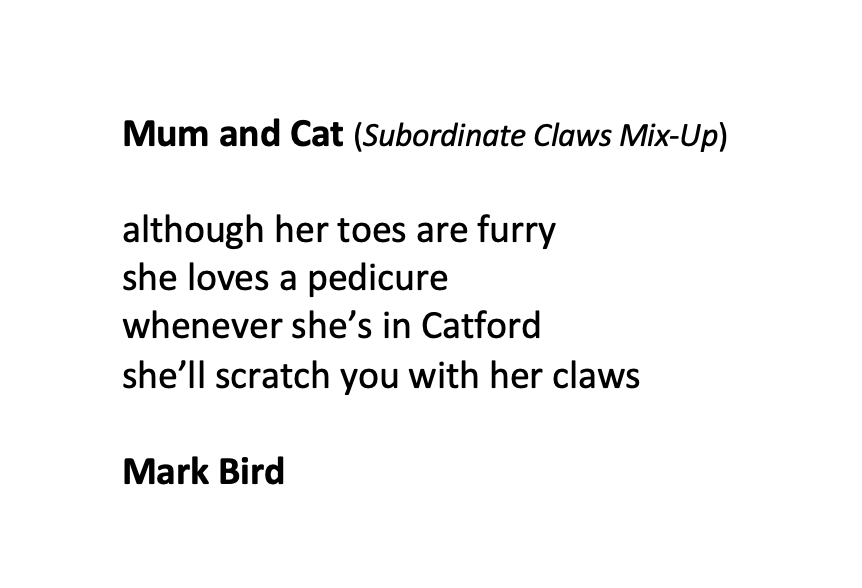 dreambeastpoems's tweet photo. A poem that should be better, so really this is a #poetryprompt inspired by @thetoypress , please add your own #subordinateclause mix-up poem.
Have The Toy Press stopped #wordoftheweek ? I hope not. https://t.co/2j7ar19MoP