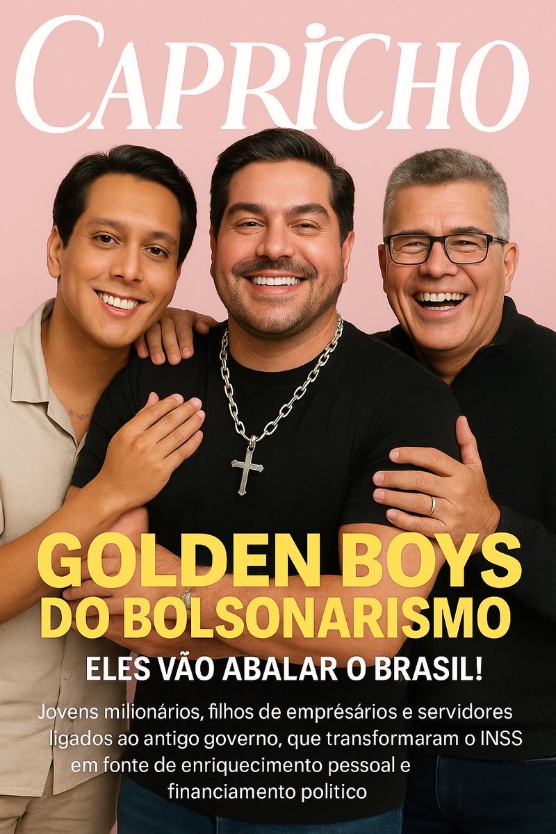 🚨 Bora reforçar a mobilização e colocar as tags no topo!

FARRA DO INSS
CHEGOU NO NÚCLEO
GOLDEN BOYS DO BOLSONARISMO

Chegou a hora de conhecer os rostos por trás do maior golpe contra aposentados da história recente.