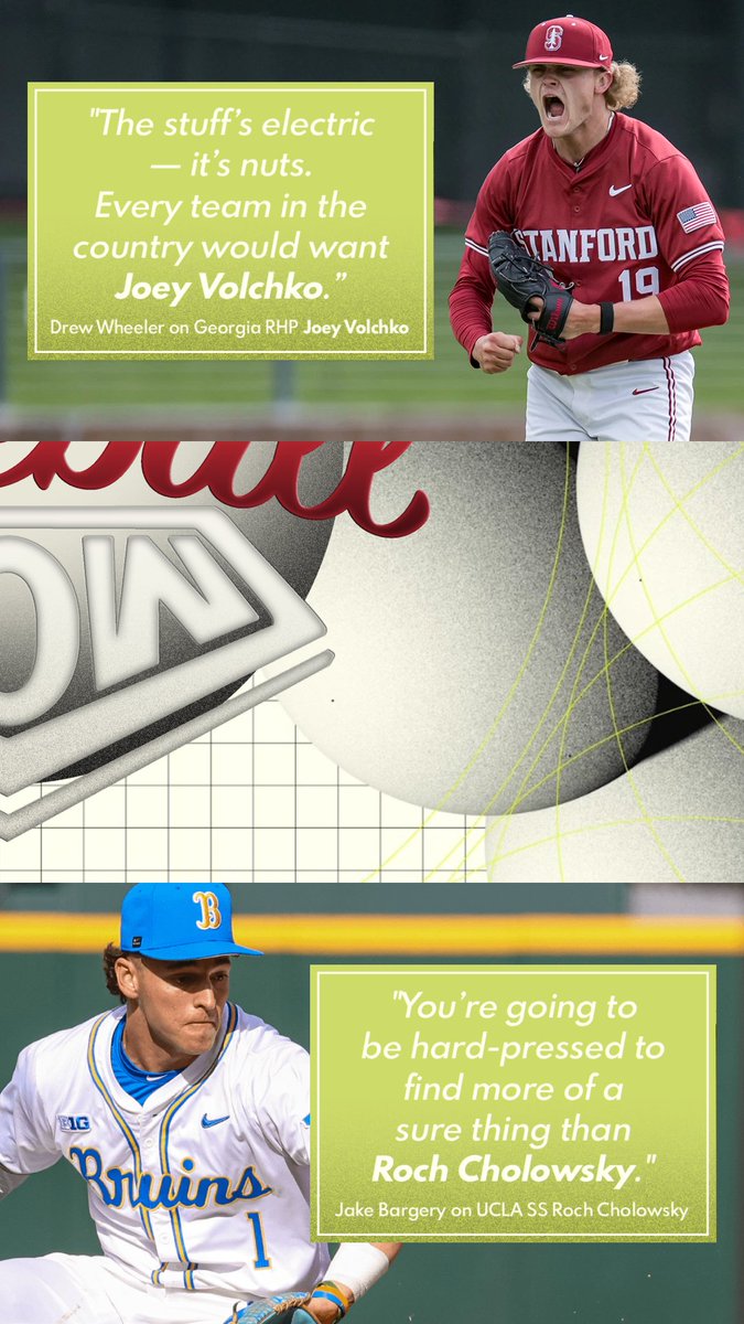 Drew Wheeler (@drewisokay) on Twitter photo ICYMI - <a href="/ProspectsLive/">Prospects Live</a> launched College Baseball Now, an NCAA Baseball Podcast last month and <a href="/JakeBarg/">Jake Bargery</a> and I went through the team's Top 50 College Players for the 2026 Draft.
Maybe you should click to see even more insights...🤔 ICYMI - <a href="/ProspectsLive/">Prospects Live</a> launched College Baseball Now, an NCAA Baseball Podcast last month and <a href="/JakeBarg/">Jake Bargery</a> and I went through the team's Top 50 College Players for the 2026 Draft.
Maybe you should click to see even more insights...🤔