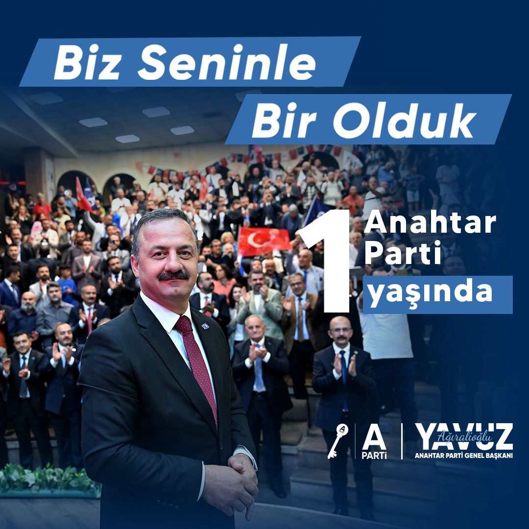💌KENDİ EVİNİZE DAVETLİSİNİZ!

-1 Kasım 2025 Cumartesi 
-12.30 
-Büyük Ankara Kongre Merkezi 
-Kuzey Ankara Külliyesi

#BizSeninleBirolduk #AnahtarParti Yavuz Ağıralioğlu