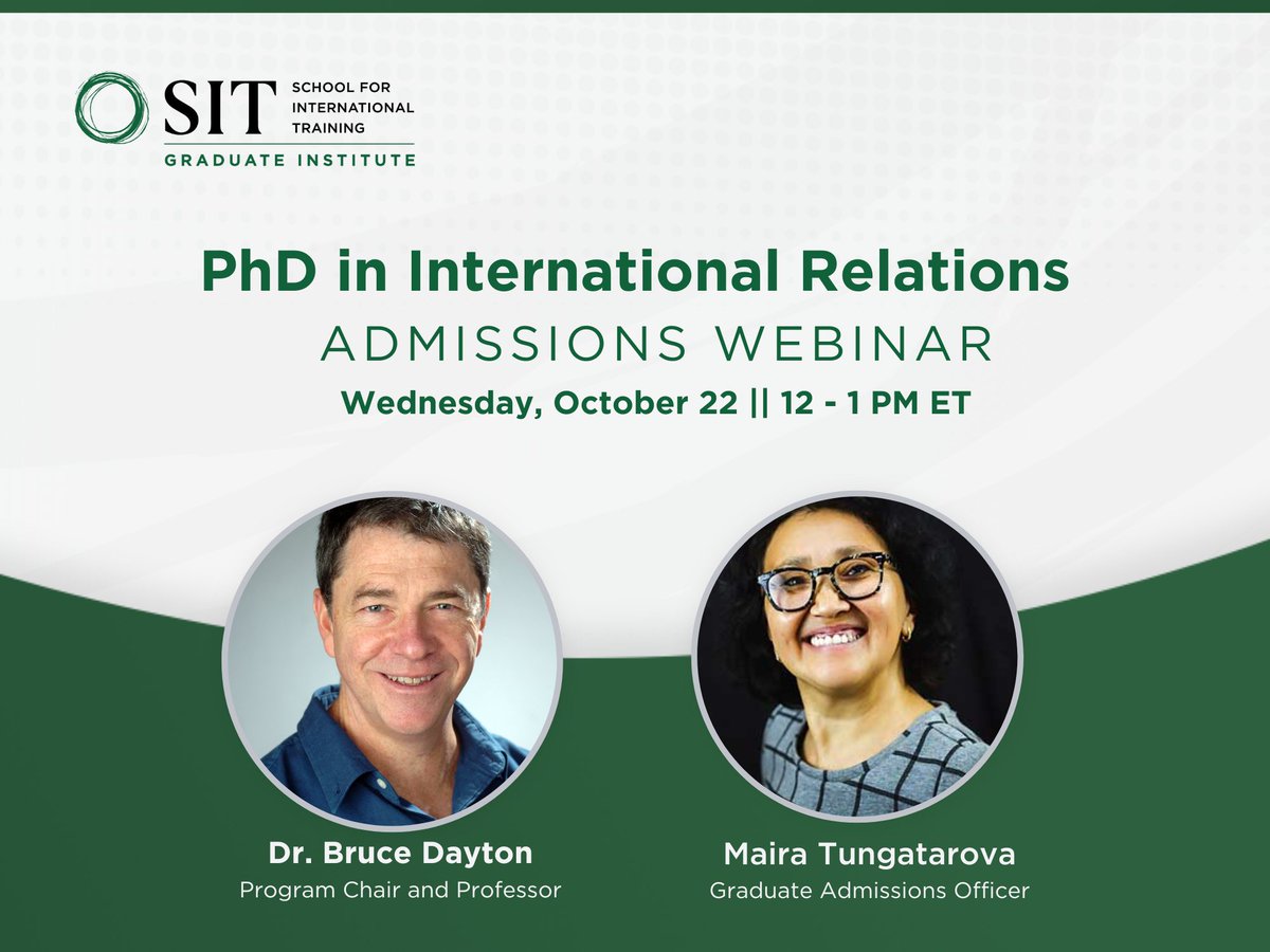 SITGraduateInstitute tweet media