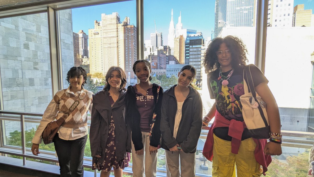 Celebrating the International Day of the Girl! The Baha’i International Community was pleased to send a group of young girls to participate in the United Nations' celebration of the International Day of the Girl hosted by the Working Group on Girls (WGG), in collaboration with