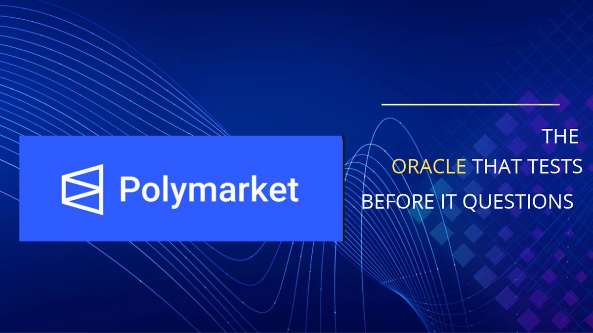 prime_metron's tweet image. Think of an oracle as a bridge between blockchain and the real world.
Blockchains can’t fetch real-world facts — they only see what’s on-chain.
So when a smart contract needs data like “Did Bitcoin close above $70,000?” an oracle steps in.
But, the UMA Optimistic Oracle...