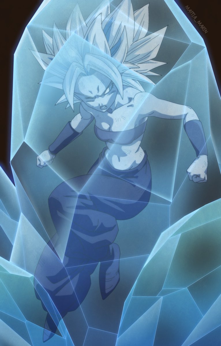 mattia_marin00's tweet photo. Frozen Caulifla commission https://t.co/G6hLd59ckQ