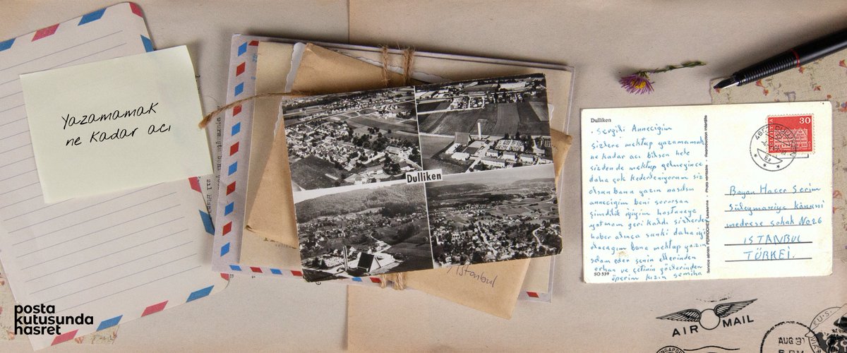 Bir zamanlar bavullarına hasreti, cesareti ve türlü zorluklara göğüs gerecek sabrı da koyarak gurbete giden insanların kartpostalları… Bazıları içinde hasreti taşıyor, bazıları doğan bir kız çocuğunun müjdesini, bazıları yollanmış harçlığın haberini, bazıları oturdukları