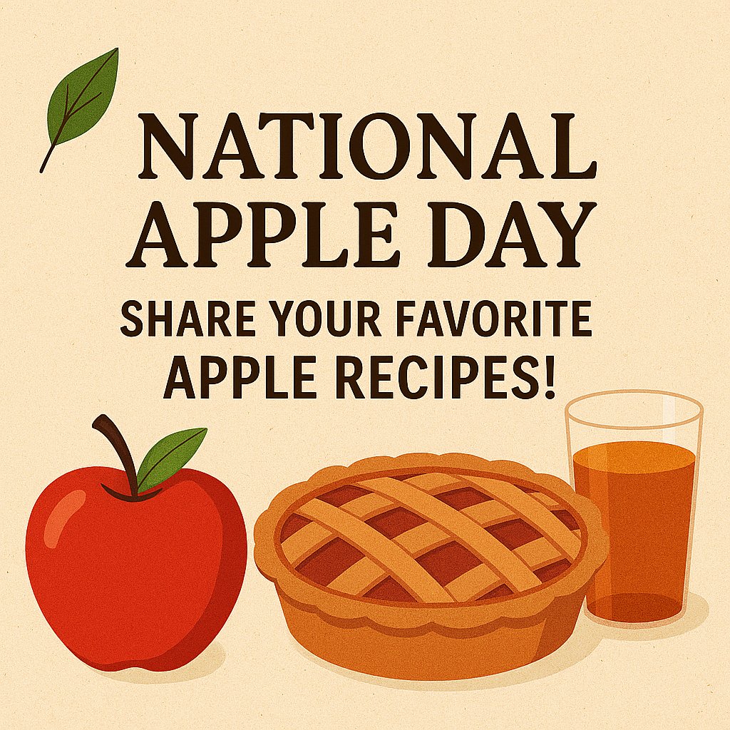 On #NationalAppleDay, who has the best apple recipe?! Is it your grandma’s famous pie, tasty apple crisp, a dish that ALWAYS flies off your menu?
Drop your fav apple recipe in the comments and let's see whose recipe takes the crown!

#FlavorFaceOff #AppleRecipes #FoodieChallenge