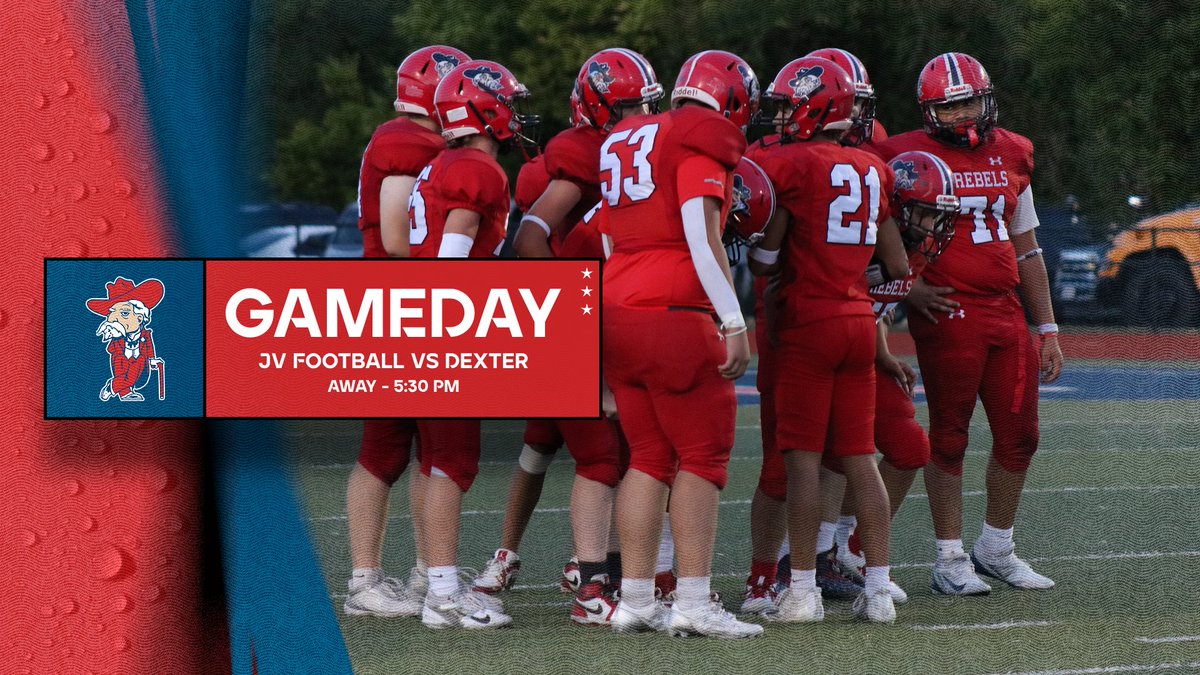 JV FB is headed to Dexter this evening.  Good Luck!