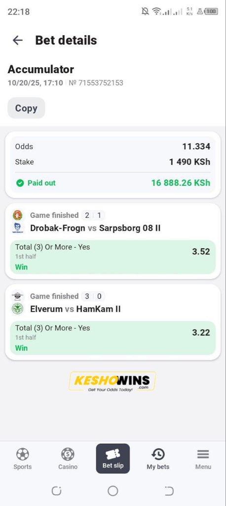 mboni_cfc's tweet image. Free slip on Keshowins.com won🎉

Signup today &amp;amp; subscribe to sms usi miss any free slip✅