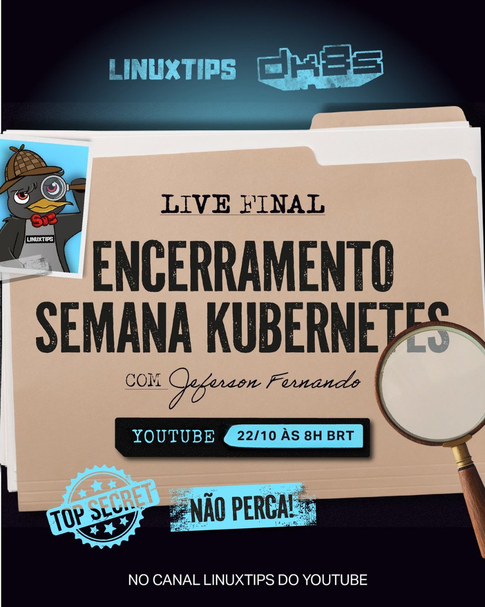 LINUXtipsBR's tweet image. 🚨A AWS caiu e todo mundo caiu com ela, depois de horas em war room a gente teve que tomar medidas drásticas: mudar a data da última live da semana do Kubernetes😂
Por isso agora, temos um encontro marcado na quarta, às 8h, vamos descobrir os próximos passos. Te esperamos na live