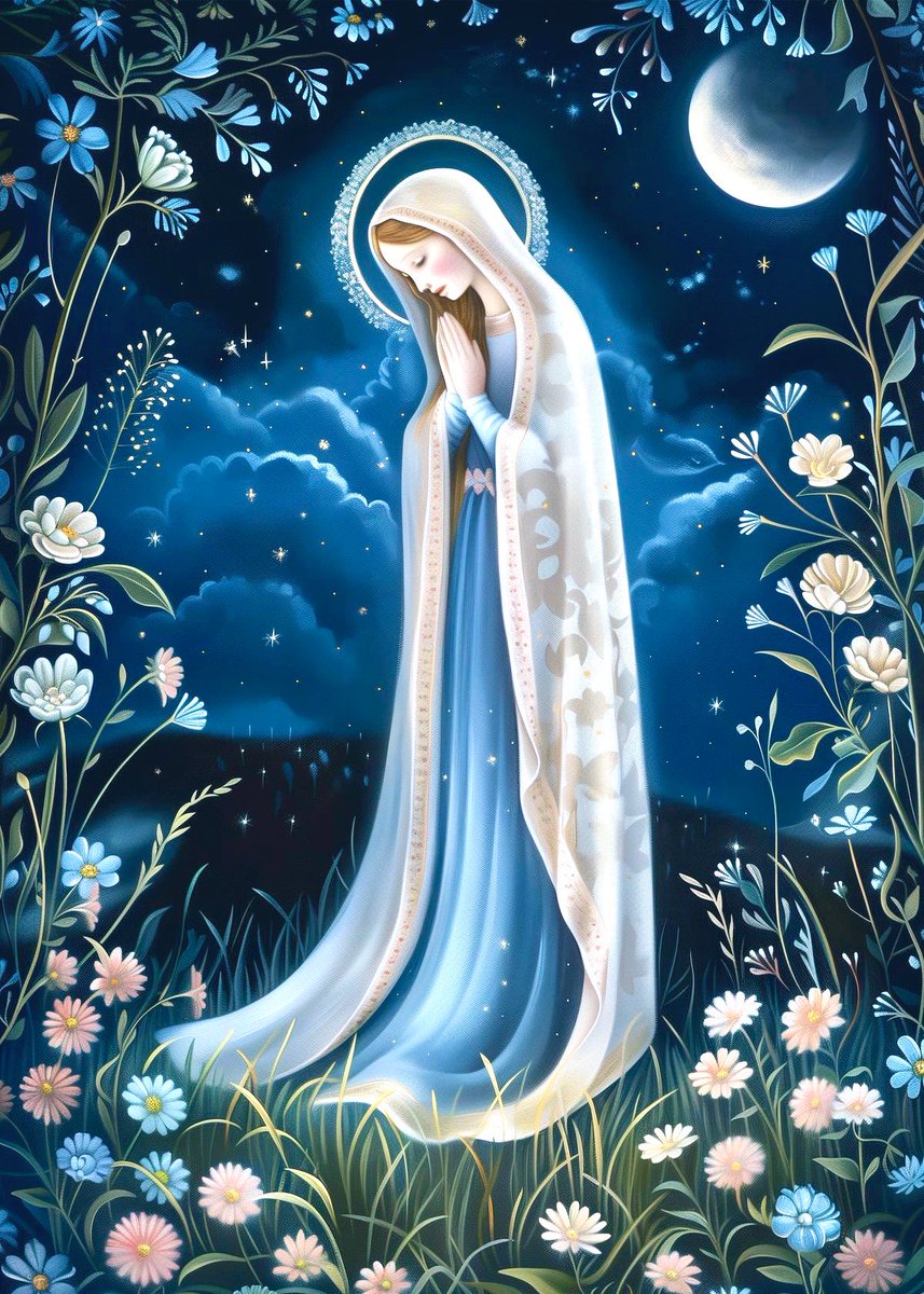 PrayTheRosary12's tweet image. Hail Mary, full of grace,
the Lord is with Thee.
Blessed art Thou amongst women
And Blessed is the fruit of Thy womb, Jesus.
Holy Mary, Mother of God
Pray for us sinners now
and at the hour of our death.
Amen