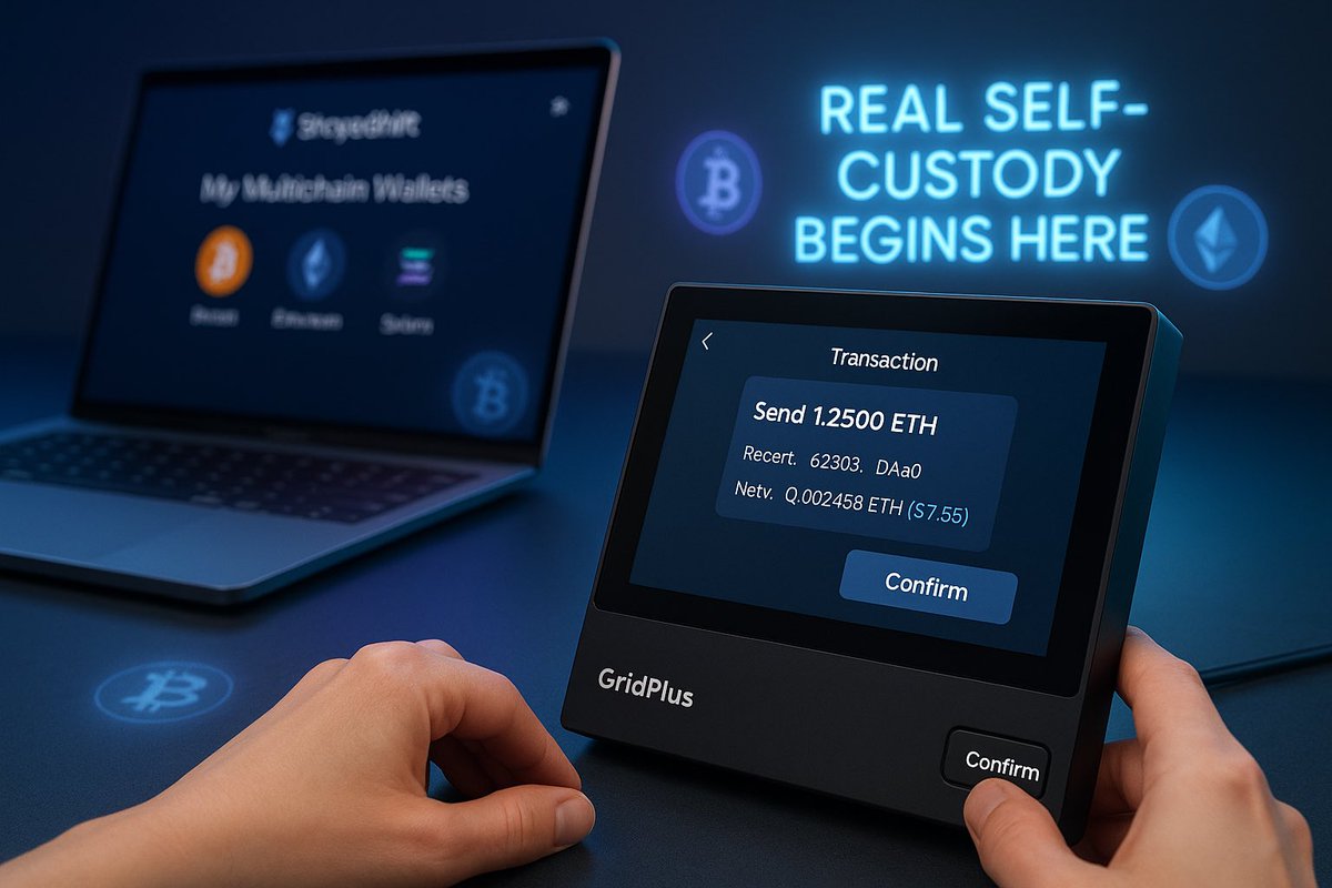 Archibong22's tweet image. Hardware wallets were built to protect your crypto.
But for most users, they’ve become a gamble.

Tiny screens. Multiple seed phrases.
And the worst offender blind signing, where you sign transactions you can’t even read.

That’s not security. That’s guesswork.