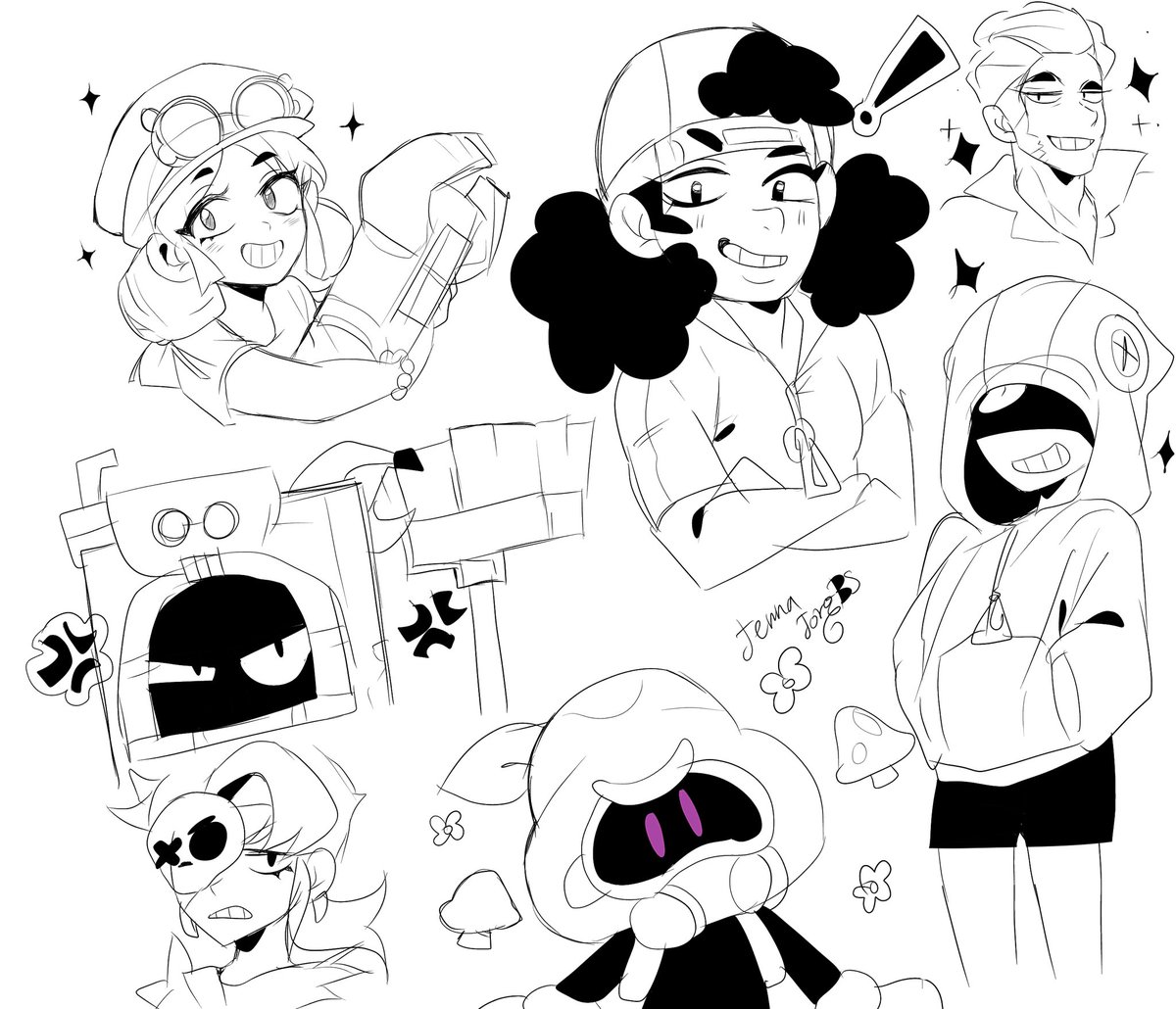 Jonjorg121053's tweet image. Brawlers Pt2
#BrawlStarsArt #BrawlStars