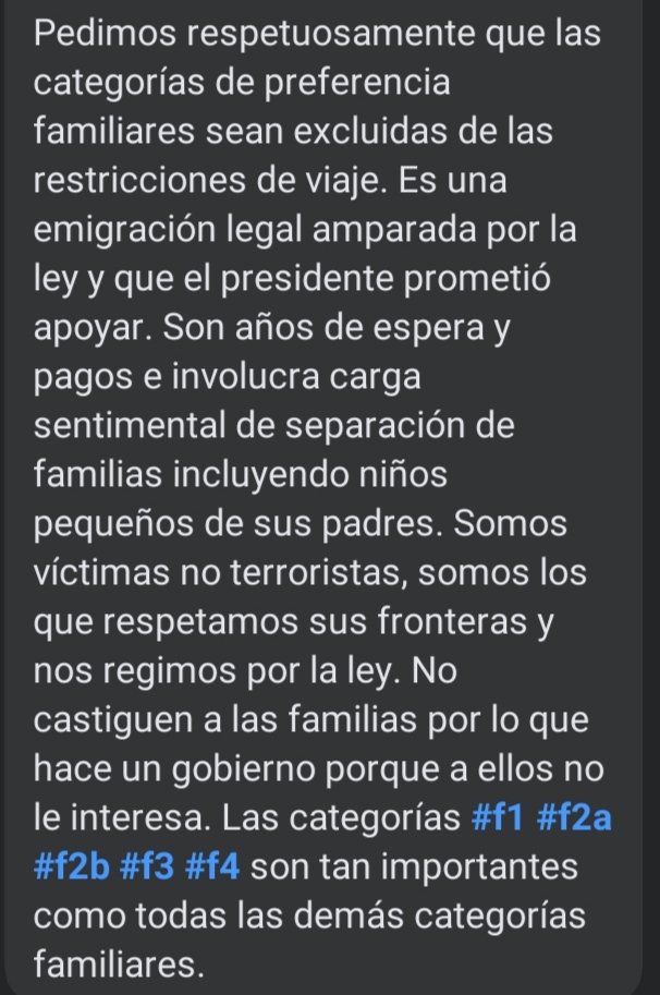 <a href="/CiberCuba/">CiberCuba - Noticias de Cuba 🇨🇺</a> #castigadosporserlegales
#punisheddorbeinglegal
#travelban