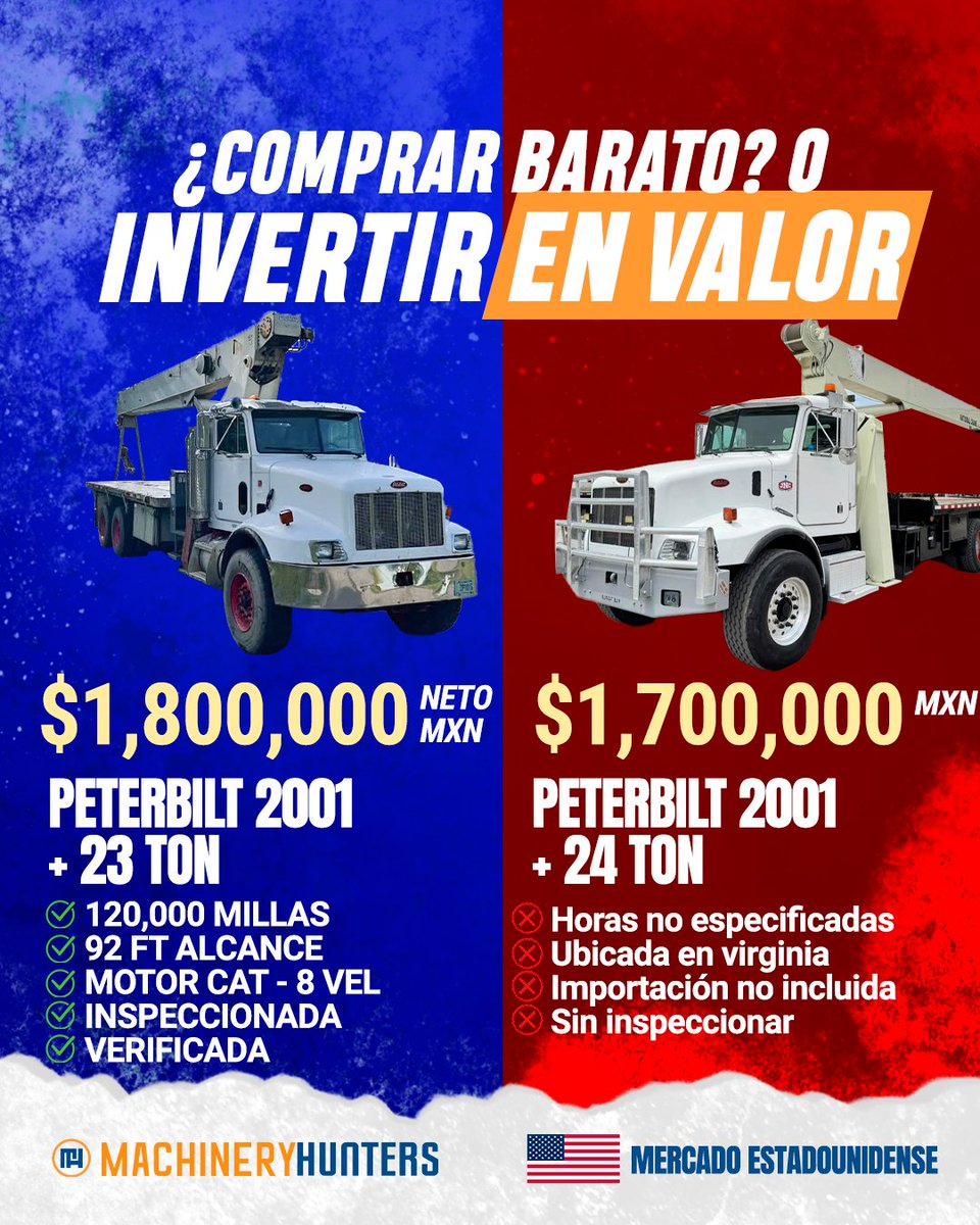 cmic_alianzas's tweet image. 👉 Invierte de forma inteligente en equipos inspeccionados y listos para operar.
🚜 Con Machinery Hunters, cada decisión suma a tu éxito.
Descúbrelo aquí 👉 cmic.org.mx/cmic/eventos/m…

#ConstrucciónEficiente #MaquinariaPesada #InversiónSegura #MachineryHunters