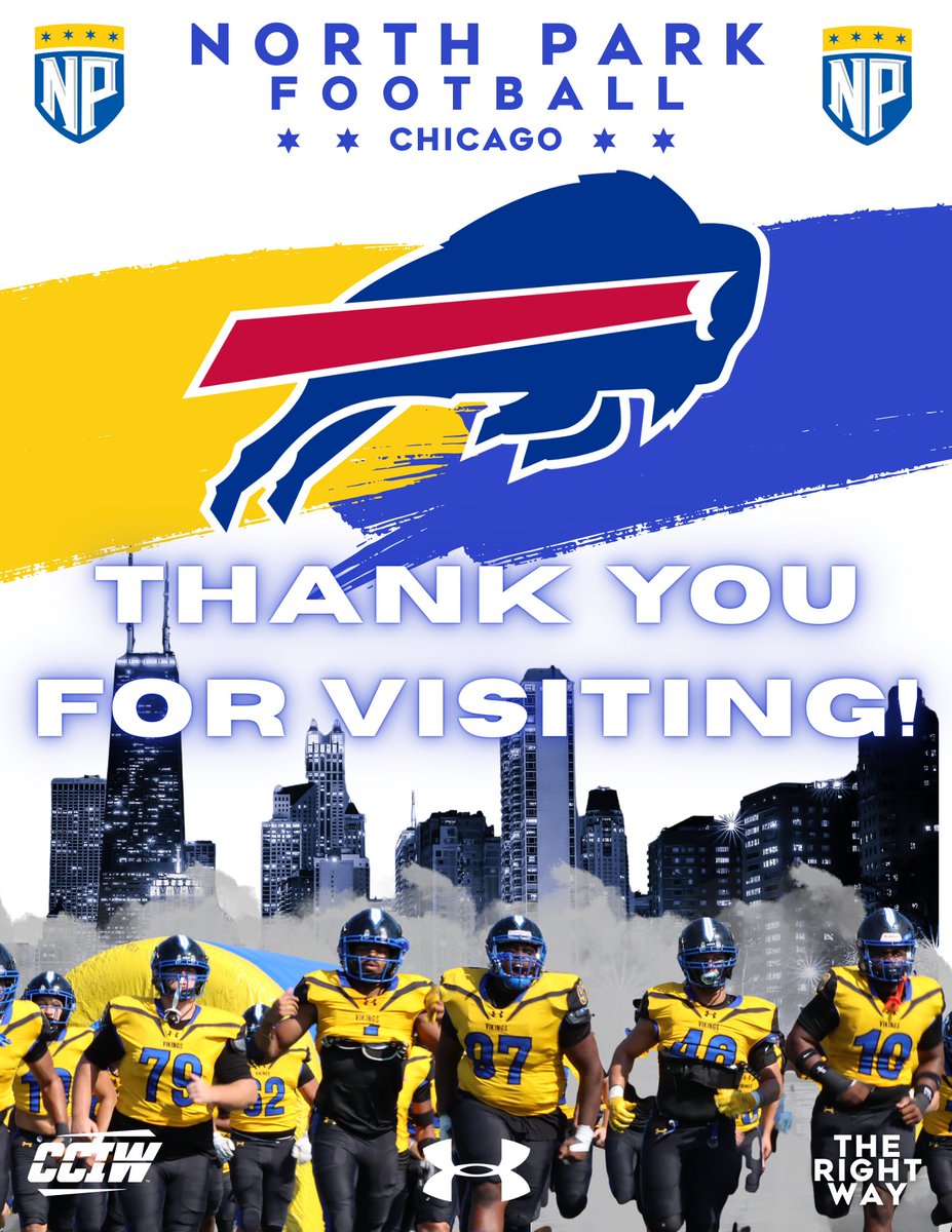 Thank you to the Buffalo Bills for attending our practice last Thursday! #TheRightWay <a href="/BuffaloBills/">Buffalo Bills</a>
