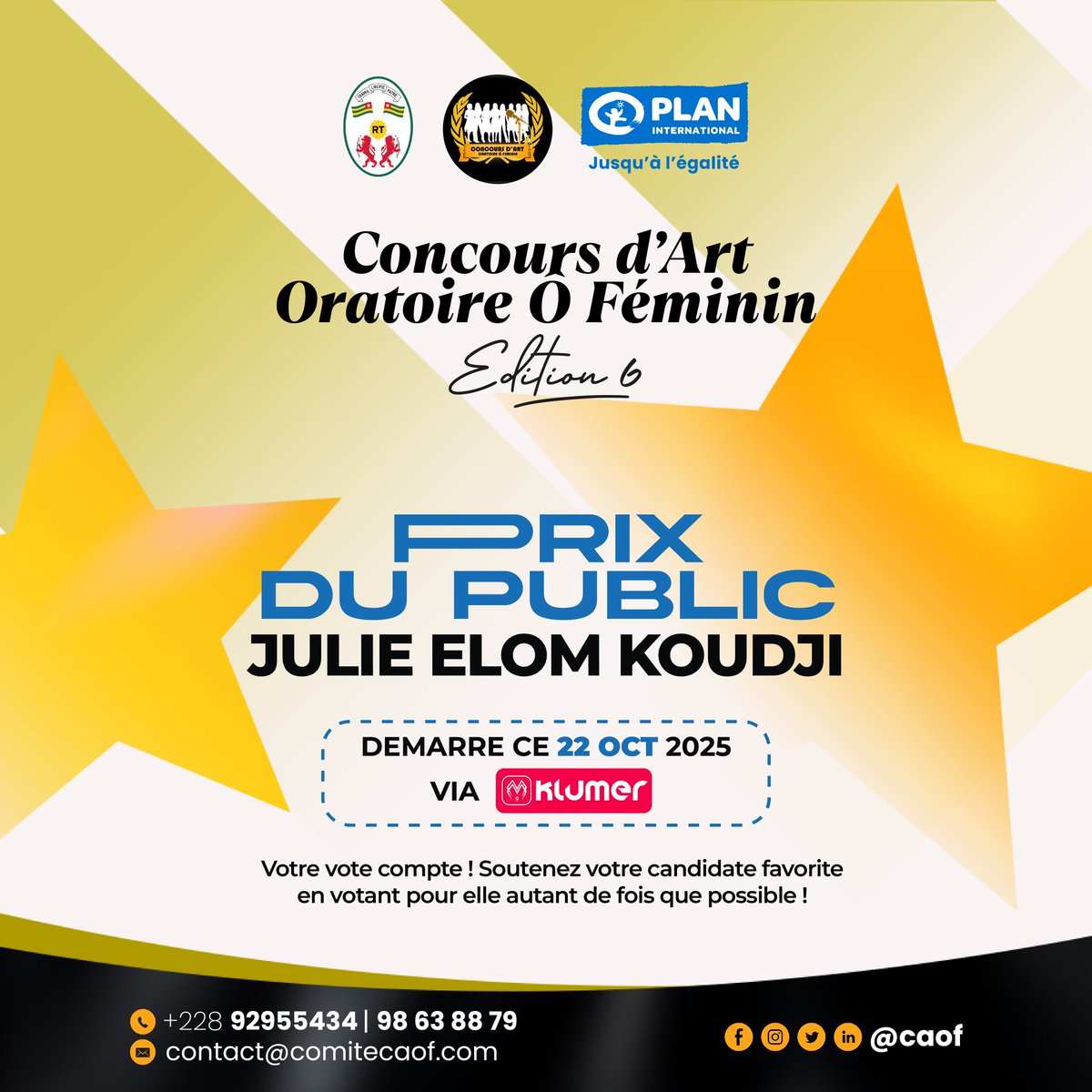 Concours d'Art Oratoire Ô Féminin tweet media