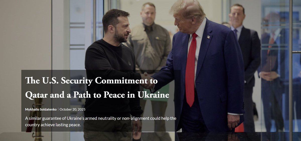 Lawfare (@lawfare) on Twitter photo .<a href="/MySoldatenko/">Mykhailo Soldatenko</a> uses the recent U.S.-Qatar security guarantee to explore how a similar U.S.-Ukraine agreement could work and the constitutional questions raised by these types of commitments. .<a href="/MySoldatenko/">Mykhailo Soldatenko</a> uses the recent U.S.-Qatar security guarantee to explore how a similar U.S.-Ukraine agreement could work and the constitutional questions raised by these types of commitments.