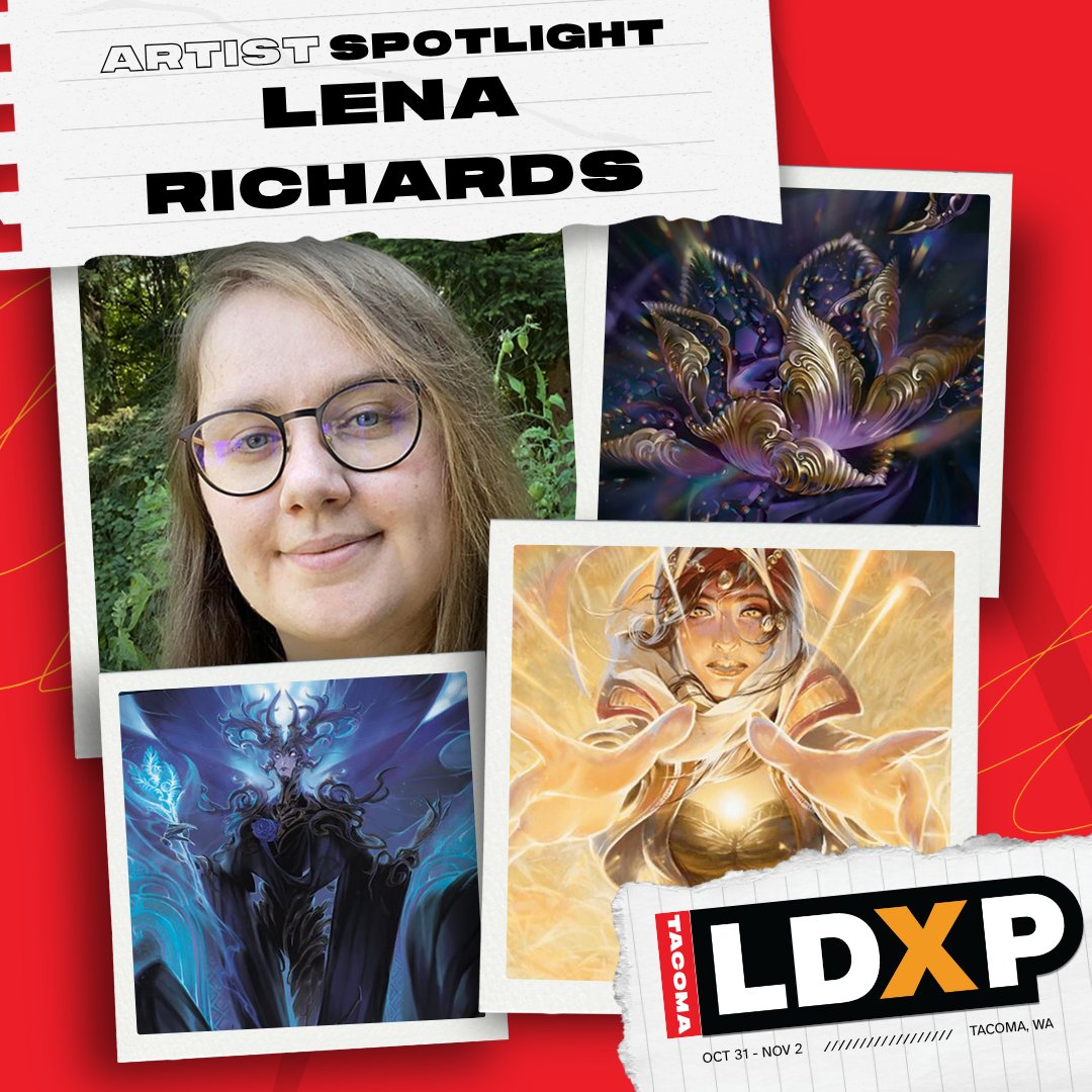 LDXP Tacoma attendees!

We've got another round of our featured artists! Join us in welcoming the amazing artists Kaja Foglio, Alix Branwyn, Chris Rahn, and Lena Richards!

Stop by our artists booths to grab signatures and other awesome pieces of work!

For more info about LDXP