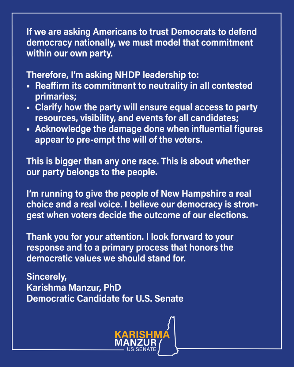 Coronation or Election? If we are asking Americans to trust the Democratic Party to defend democracy, we must model that commitment within our own party.